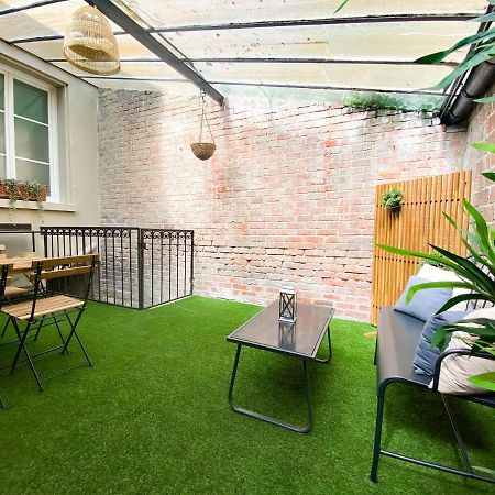 Le Cocon Citadin, Terrasse Couverte, Gare Wifi Vernon  Kültér fotó
